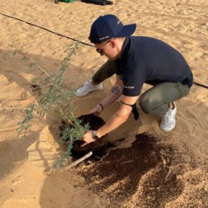 CMA CGM planted 50 Ghaf trees in Sharjah